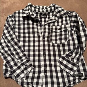 Hudson Jeans Kids Plaid Button-Down Shirt